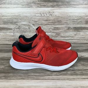 Nike Kids Star Runner 2 Sneakers Red/Black Youth Size 3 3Y AT1801-600